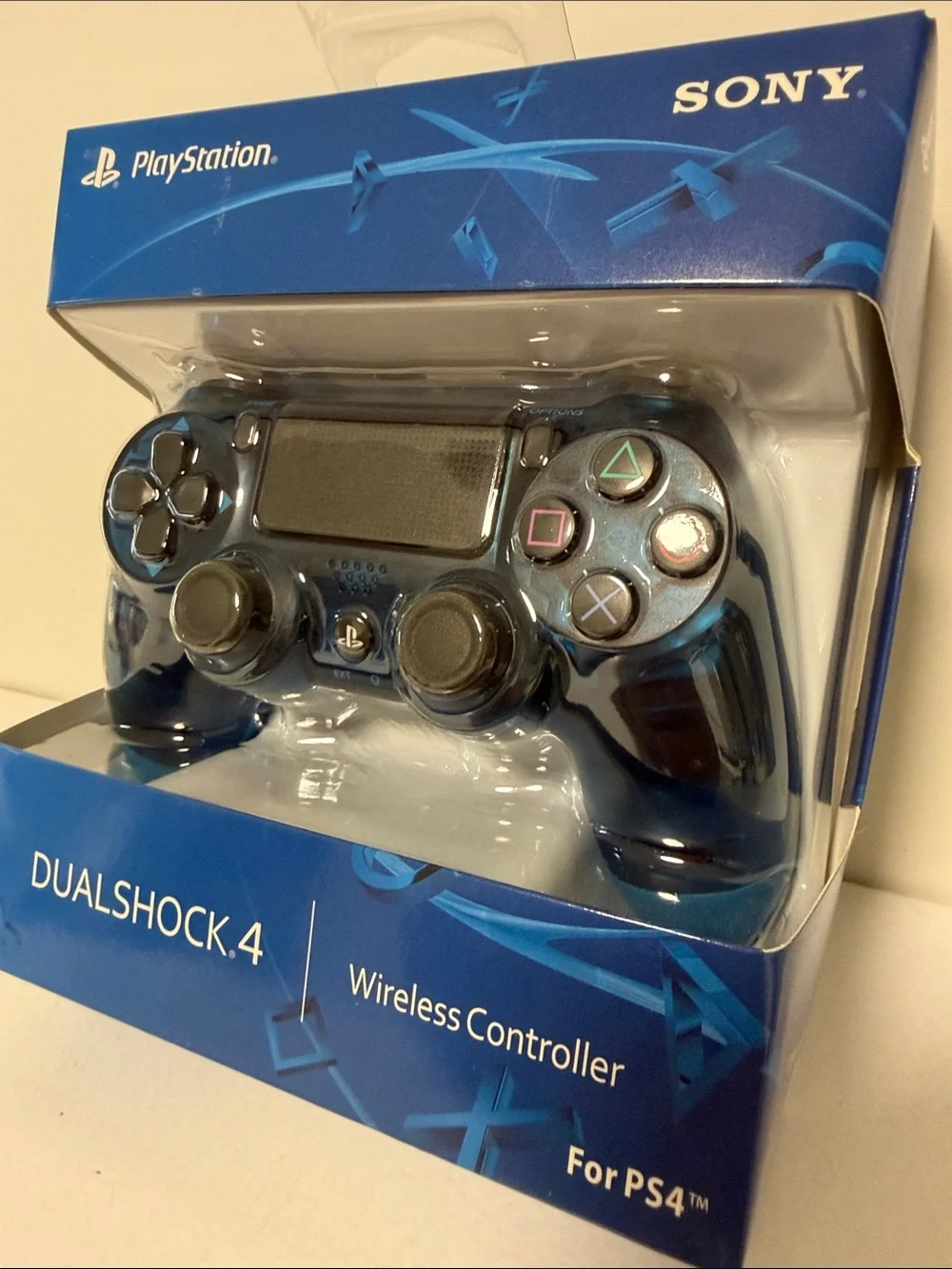 Sony PlayStation DualShock 4 Wireless Controller - transparent Blue